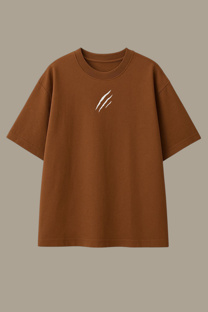 Earth Brown Oversized T-shirt