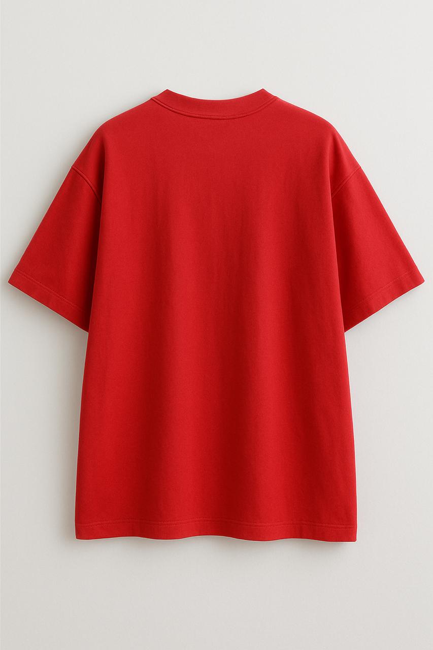 Classic Red Oversized T-shirt