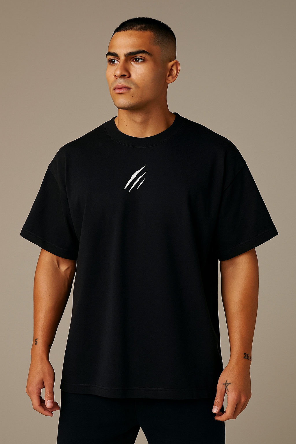 The Forbidden Formula Black Oversized T-shirt