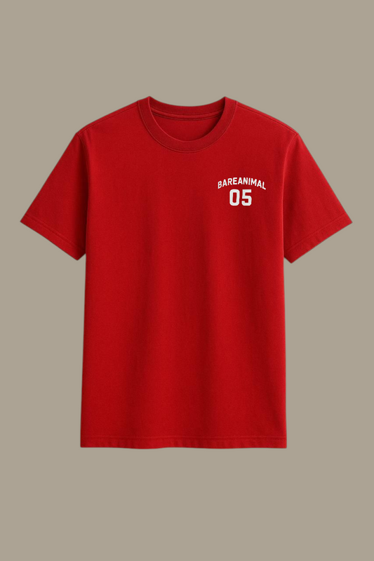 Bareanimal ’05 Regular Fit Tee – Classic Red