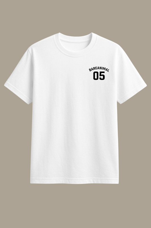 Bareanimal ’05 Regular Fit Tee – Classic White
