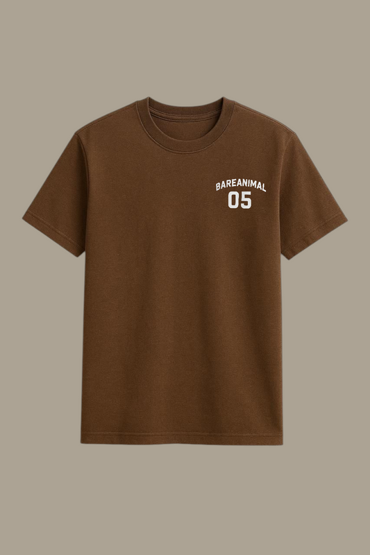 Bareanimal ’05 Regular Fit Tee – Classic Brown