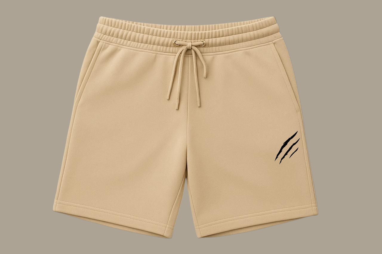 Biege Athletic Shorts