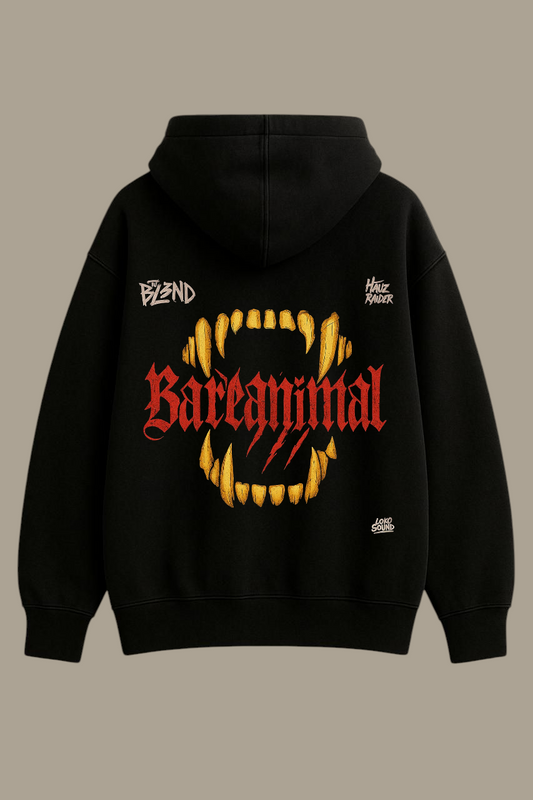 Bareanimal “Beast Mode” Black Hoodie