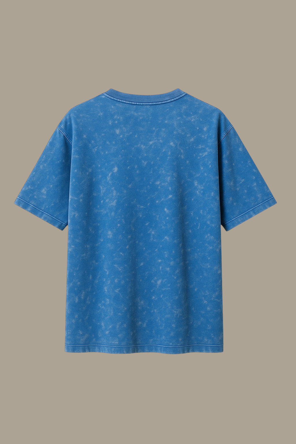 Bareanimal Blue Acidwash Oversized T-shirt