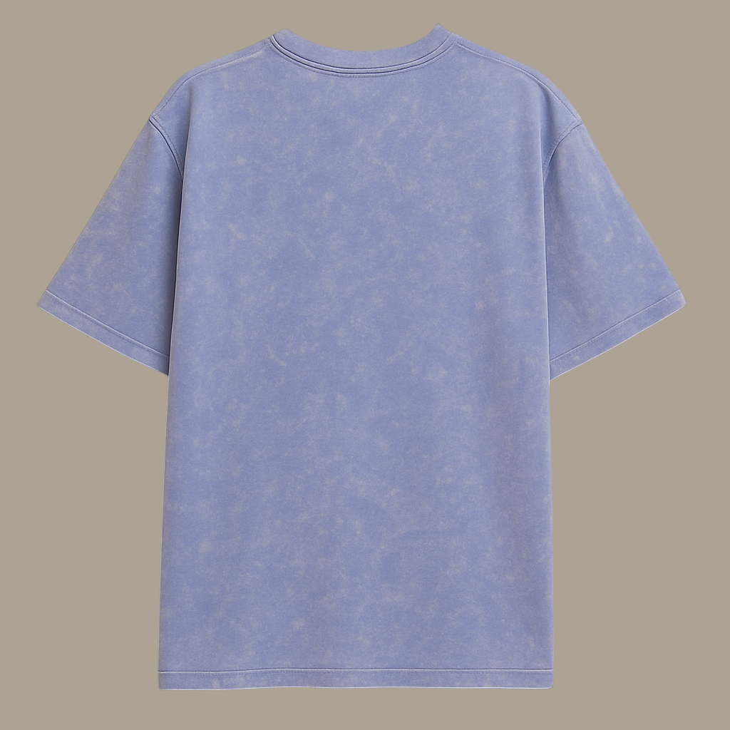 Bareanimal Lavender Oversized Acidwash T-shirt