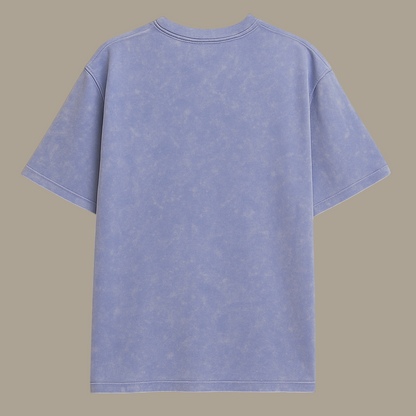 Bareanimal Lavender Oversized Acidwash T-shirt